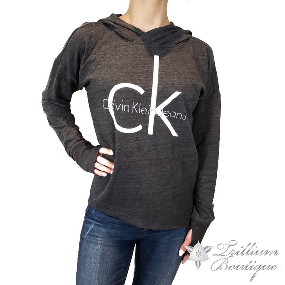 Calvin Klein Jeans Tops - Calvin Klein Jeans Hooded Sweatshirt S - XXL NWT!